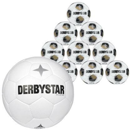 Derbystar Spielball + 10er Ballpaket Brillant TT v25