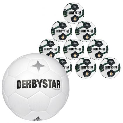 Derbystar Spielball + 10er Ballpaket DFB Pokal Brillant Replica