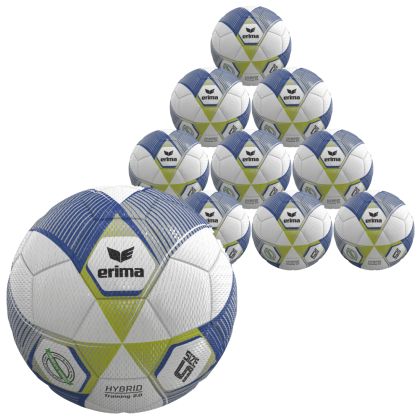 Erima 10er Ballpaket Hybrid Training 2.0