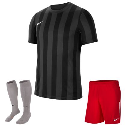 Nike Trikotsatz Striped Division IV Kinder 3 teilig FuBball