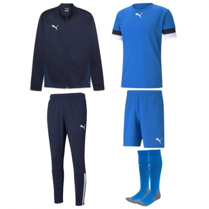 Puma teamGoal Fussball Jacken Set