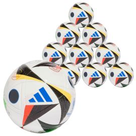 adidas 10er Jugend Ballpaket EURO24 League Junior Fussball Grösse 5 290g Fussballliebe
