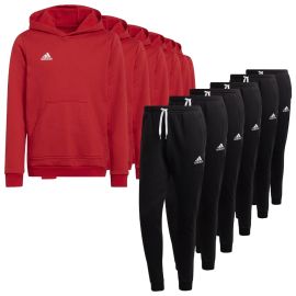 adidas Entrada 22 Sweatsanzug Satz Kinder 2-teilig Hoody Jogginghose