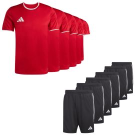 adidas Entrada 26 Fussball Shirt Satz Kinder 2-teilig Trikot Trainingsshort