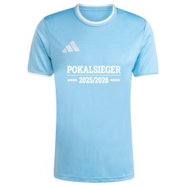 adidas Entrada 26 Pokalsiegershirt Schriftzug 2025/2026 Herren Damen Trikot