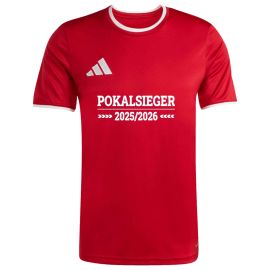 adidas Entrada 26 Pokalsiegershirt Schriftzug 2025/2026 Kinder Trikot