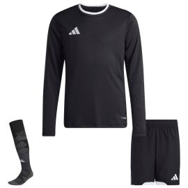 adidas Entrada 26 Trikotsatz Kinder 3-teilig Langarm Match Shorts Torwart Sockenstutzen