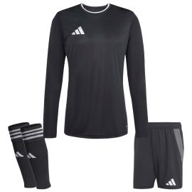 adidas Entrada 26 Trikotsatz Herren Damen 3-teilig Langarm Shorts Competition Match Sleeve Stutzen