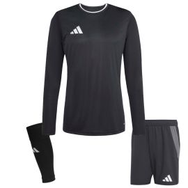 adidas Entrada 26 Trikotsatz Herren Damen 3-teilig Langarm Shorts Competition Match Sleeve Stutzen