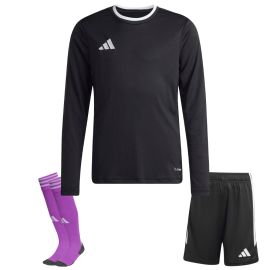 adidas Entrada 26 Trikotsatz Kinder 3-teilig Langarm Shorts Torwart Sockenstutzen