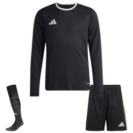 adidas Entrada 26 Trikotsatz Kinder 3-teilig Langarm Shorts Torwart Sockenstutzen