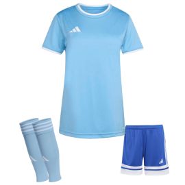 adidas Entrada 26 Trikotsatz Damen 3-teilig Trikot Shorts Sleeve Stutzen