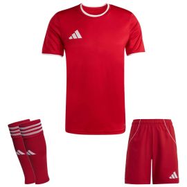 adidas Entrada 26 Trikotsatz Kinder 3-teilig Trikot Shorts Sleeve Stutzen
