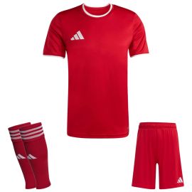 adidas Entrada 26 Trikotsatz Kinder 3-teilig Trikot Shorts Sleeve Stutzen