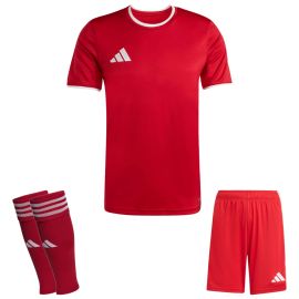 adidas Entrada 26 Trikotsatz Kinder 3-teilig Trikot Shorts Sleeve Stutzen