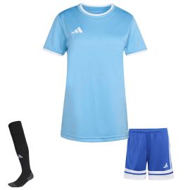 adidas Entrada 26 Trikotsatz Damen 3-teilig Trikot Shorts Sockenstutzen