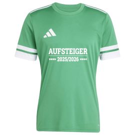 adidas Squadra 25 Aufsteigershirt Schriftzug 2025/2026 Herren Damen Fußball Trikot