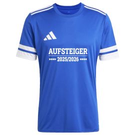 adidas Squadra 25 Aufsteigershirt Schriftzug 2025/2026 Kinder Fußball Trikot