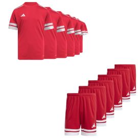adidas Squadra 25 Fussball Shirt Satz Kinder 2-teilig Fußball Trikot Shorts