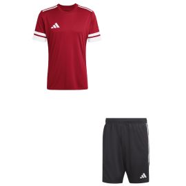 adidas Squadra 25 Fussball Shirt Set Herren Damen 2-teilig Fußball Trikot Trainingsshort