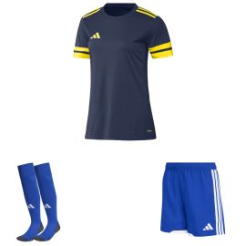adidas Squadra 25 Trikotsatz Damen 3-teilig Fußball Trikot Match Shorts Sockenstutzen