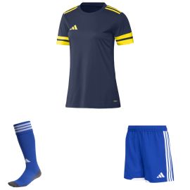 adidas Squadra 25 Trikotsatz Damen 3-teilig Fußball Trikot Match Shorts Sockenstutzen