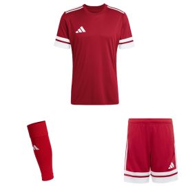 adidas Squadra 25 Trikotsatz Herren Damen 3-teilig Fußball Trikot Shorts Sleeve Stutzen