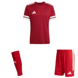 adidas Squadra 25 Trikotsatz Herren Damen 3-teilig Fußball Trikot Shorts Sleeve Stutzen