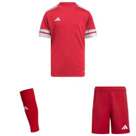 adidas Squadra 25 Trikotsatz Kinder 3-teilig Fußball Trikot Shorts Sleeve Stutzen