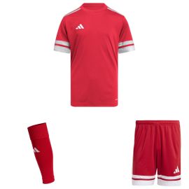 adidas Squadra 25 Trikotsatz Kinder 3-teilig Fußball Trikot Shorts Sleeve Stutzen