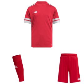 adidas Squadra 25 Trikotsatz Kinder 3-teilig Fußball Trikot Shorts Sleeve Stutzen