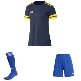 adidas Squadra 25 Trikotsatz Damen 3-teilig Fußball Trikot Shorts Sockenstutzen