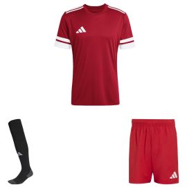adidas Squadra 25 Trikotsatz Herren Damen 3-teilig Fußball Trikot Shorts Sockenstutzen