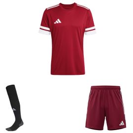 adidas Squadra 25 Trikotsatz Herren Damen 3-teilig Fußball Trikot Shorts Sockenstutzen