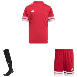 adidas Squadra 25 Trikotsatz Kinder 3-teilig Fußball Trikot Shorts Sockenstutzen