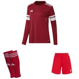 adidas Squadra 25 Trikotsatz Damen 3-teilig Trikot Shorts Sleeve Stutzen