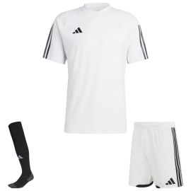adidas Tiro 23 Competition Trikotsatz Herren Damen 3-teilig Fussball Trikot Match Shorts Sockenstutzen