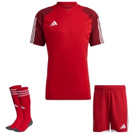 adidas Tiro 23 Competition Trikotsatz Kinder 3-teilig Fussball Trikot Match Shorts Sockenstutzen