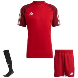 adidas Tiro 23 Competition Trikotsatz Kinder 3-teilig Fussball Trikot Match Shorts Sockenstutzen