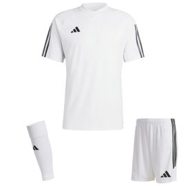 adidas Tiro 23 Competition Trikotsatz Herren Damen 3-teilig Fussball Trikot Shorts Sleeve Stutzen