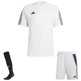 adidas Tiro 23 Competition Trikotsatz Herren Damen 3-teilig Fussball Trikot Shorts Sockenstutzen
