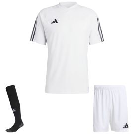 adidas Tiro 23 Competition Trikotsatz Herren Damen 3-teilig Fussball Trikot Shorts Sockenstutzen