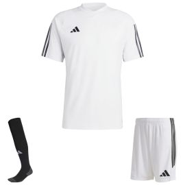 adidas Tiro 23 Competition Trikotsatz Herren Damen 3-teilig Fussball Trikot Shorts Sockenstutzen