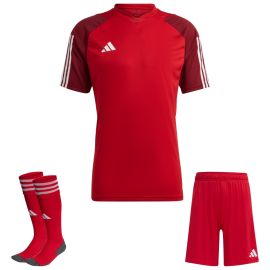 adidas Tiro 23 Competition Trikotsatz Kinder 3-teilig Fussball Trikot Shorts Sockenstutzen