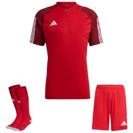 adidas Tiro 23 Competition Trikotsatz Kinder 3-teilig Fussball Trikot Shorts Sockenstutzen