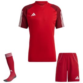 adidas Tiro 23 Competition Trikotsatz Kinder 3-teilig Fussball Trikot Shorts Sockenstutzen