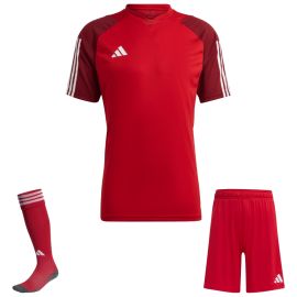 adidas Tiro 23 Competition Trikotsatz Kinder 3-teilig Fussball Trikot Shorts Sockenstutzen