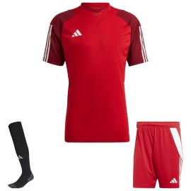 adidas Tiro 23 Competition Trikotsatz Kinder 3-teilig Fussball Trikot Shorts Sockenstutzen