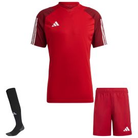 adidas Tiro 23 Competition Trikotsatz Kinder 3-teilig Fussball Trikot Shorts Sockenstutzen