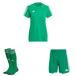adidas Tiro 23 League Trikotsatz Damen 3-teilig Fussball Trikot Match Shorts Sockenstutzen